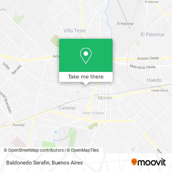 Mapa de Baldonedo Serafin