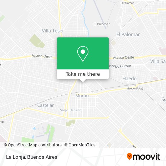 La Lonja map