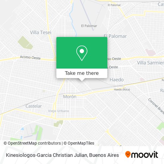 Kinesiologos-Garcia Christian Julian map
