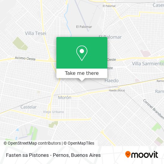 Fasten sa Pistones - Pernos map
