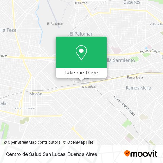 Centro de Salud San Lucas map