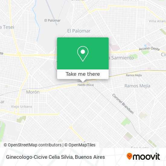Ginecologo-Cicive Celia Silvia map