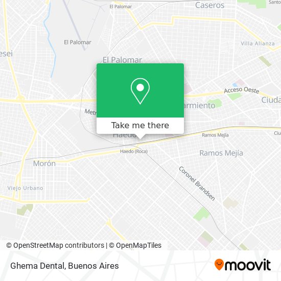 Mapa de Ghema Dental