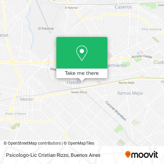 Psicologo-Lic Cristian Rizzo map