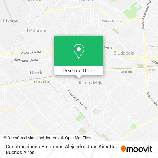 Mapa de Construcciones-Empresas-Alejandro Jose Aimetta