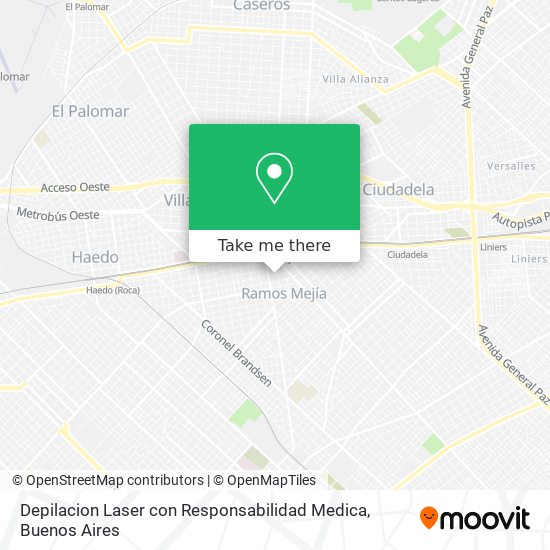 Mapa de Depilacion Laser con Responsabilidad Medica