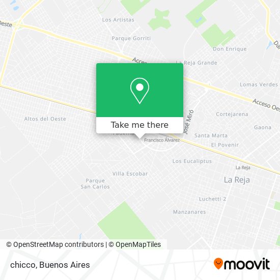 Mapa de chicco