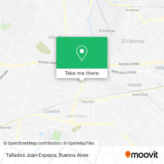 Tallados Juan-Espejos map