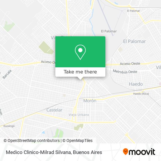 Mapa de Medico Clinico-Milrad Silvana