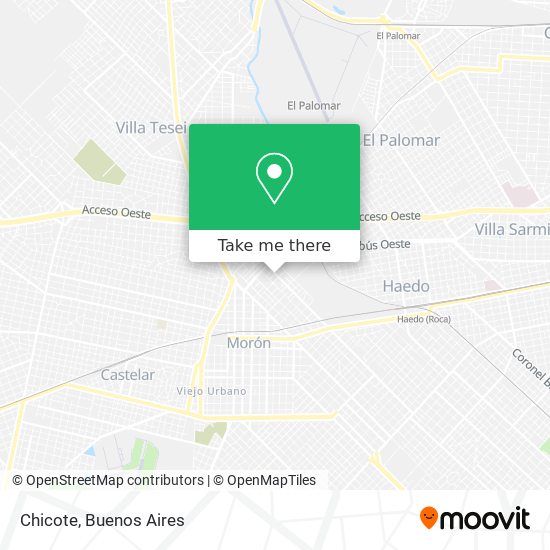 Chicote map