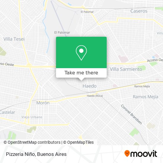 Pizzeria Niño map