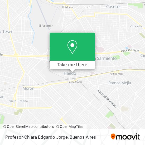 Profesor-Chiara Edgardo Jorge map