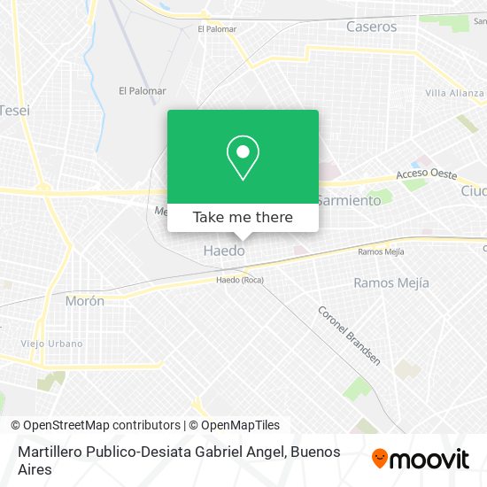 Martillero Publico-Desiata Gabriel Angel map