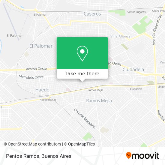 Pentos Ramos map