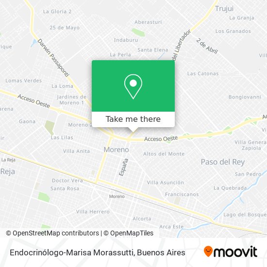 Mapa de Endocrinólogo-Marisa Morassutti