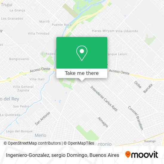Mapa de Ingeniero-Gonzalez, sergio Domingo