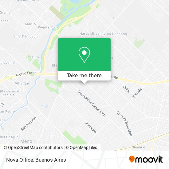 Nova Office map