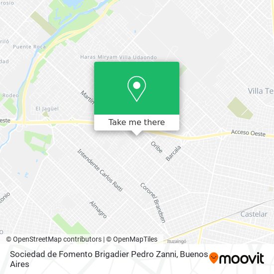 Sociedad de Fomento Brigadier Pedro Zanni map