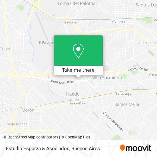 Estudio Esparza & Asociados map