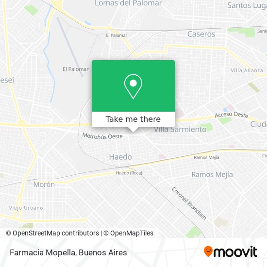 Farmacia Mopella map