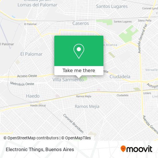 Electronic Things map