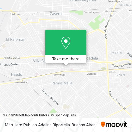 Martillero Publico-Adelina Riportella map