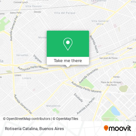 Rotisería Catalina map