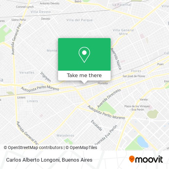 Mapa de Carlos Alberto Longoni