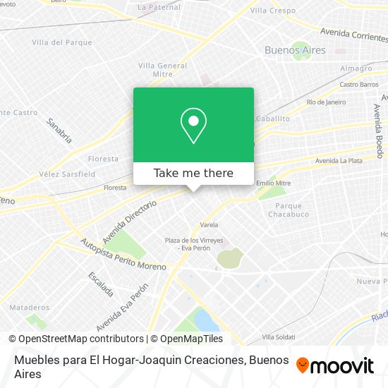 Muebles para El Hogar-Joaquin Creaciones map