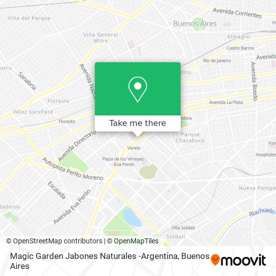 Magic Garden Jabones Naturales -Argentina map