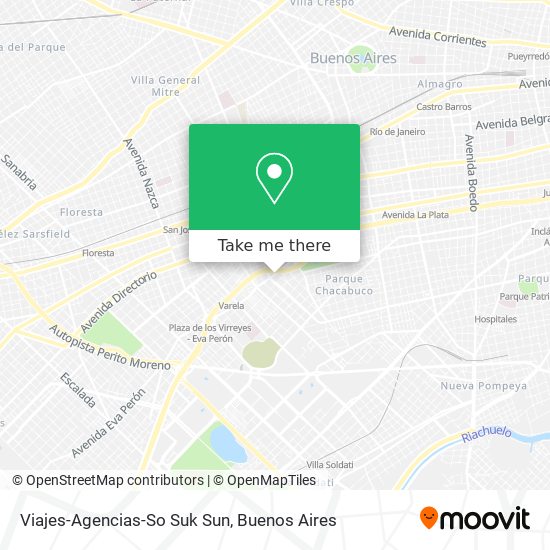 Viajes-Agencias-So Suk Sun map