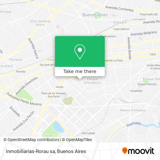 Mapa de Inmobiliarias-Rorau sa