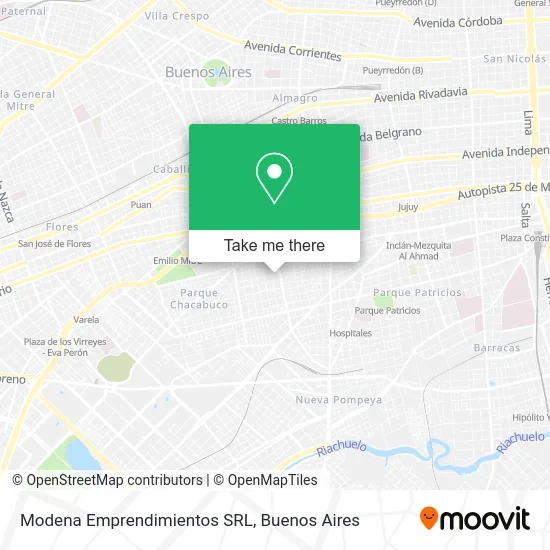 Modena Emprendimientos SRL map