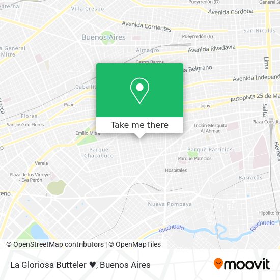 Mapa de La Gloriosa Butteler ♥