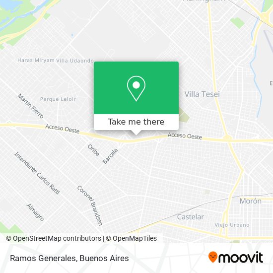 Ramos Generales map