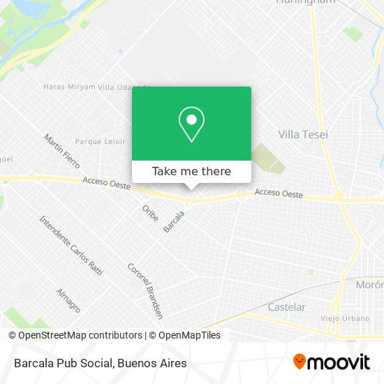 Barcala Pub Social map