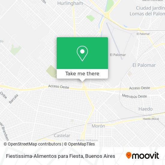 Fiestissima-Alimentos para Fiesta map