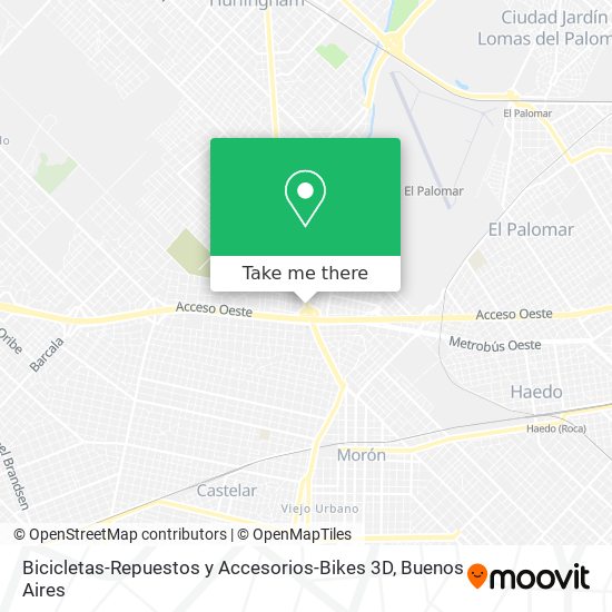 Bicicletas-Repuestos y Accesorios-Bikes 3D map