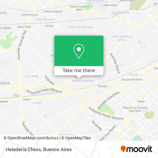 Heladeria Chess map