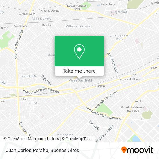Mapa de Juan Carlos Peralta