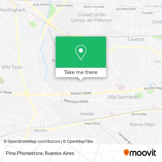 Mapa de Pina.Phonestore