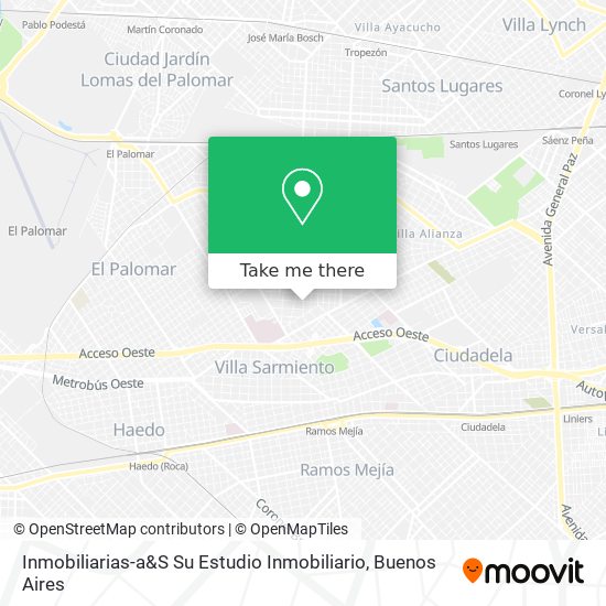 Mapa de Inmobiliarias-a&S Su Estudio Inmobiliario
