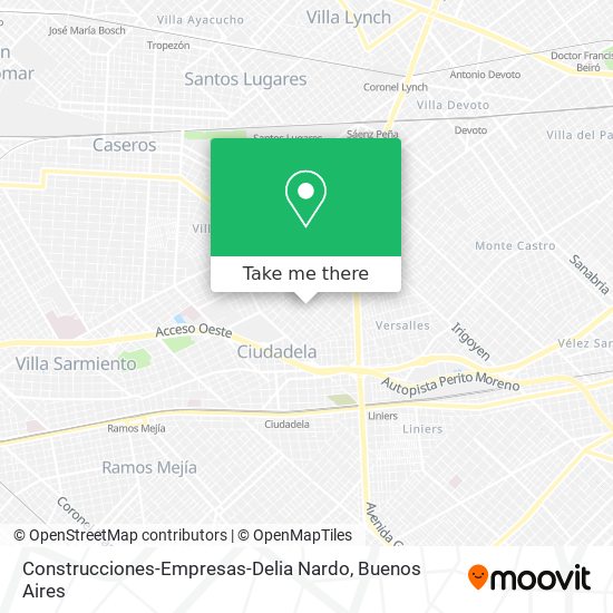 Construcciones-Empresas-Delia Nardo map