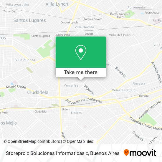 Storepro :: Soluciones Informaticas :: map