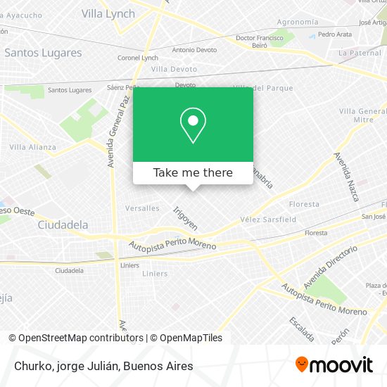 Churko, jorge Julián map
