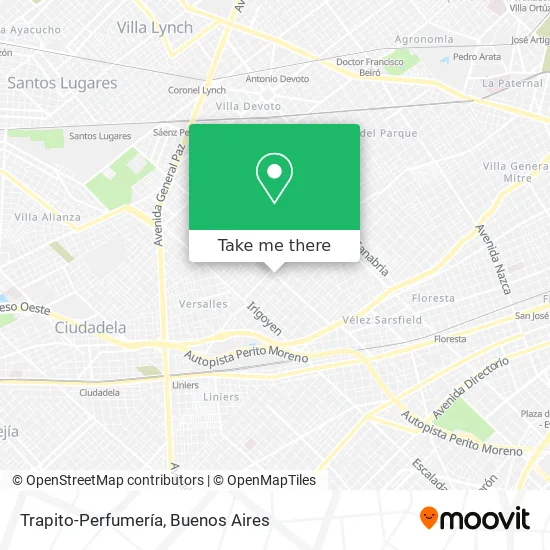 Trapito-Perfumería map