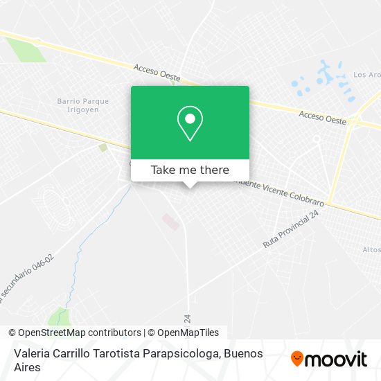 Valeria Carrillo Tarotista Parapsicologa map