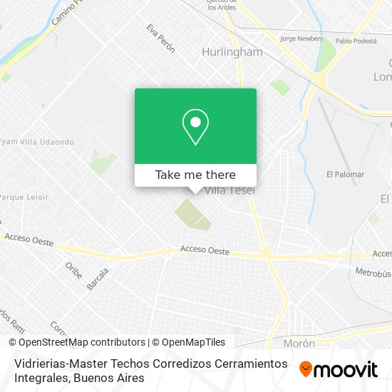 Vidrierias-Master Techos Corredizos Cerramientos Integrales map