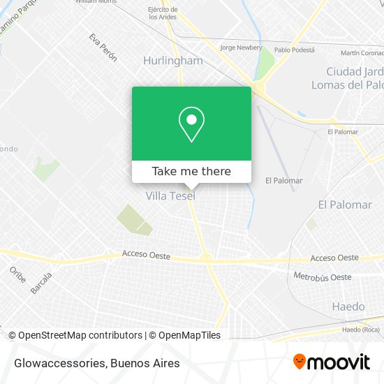 Glowaccessories map