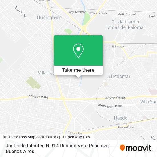 Jardin de Infantes N 914 Rosario Vera Peñaloza map